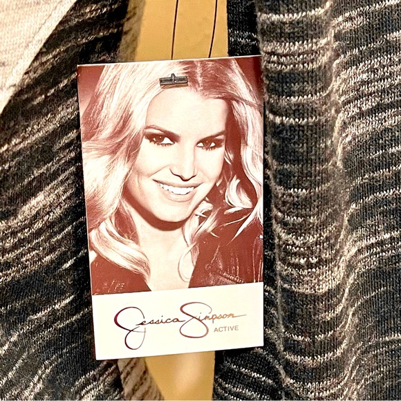 Jessica Simpson Active Women's size Small Gray Heathered Pullover Bodycon DRESS - Picture 3 of 7